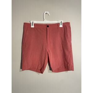 Men's BEARBOTTOM Clothing Soft Heathered Red Stretch Lightweight 8" Shorts 32